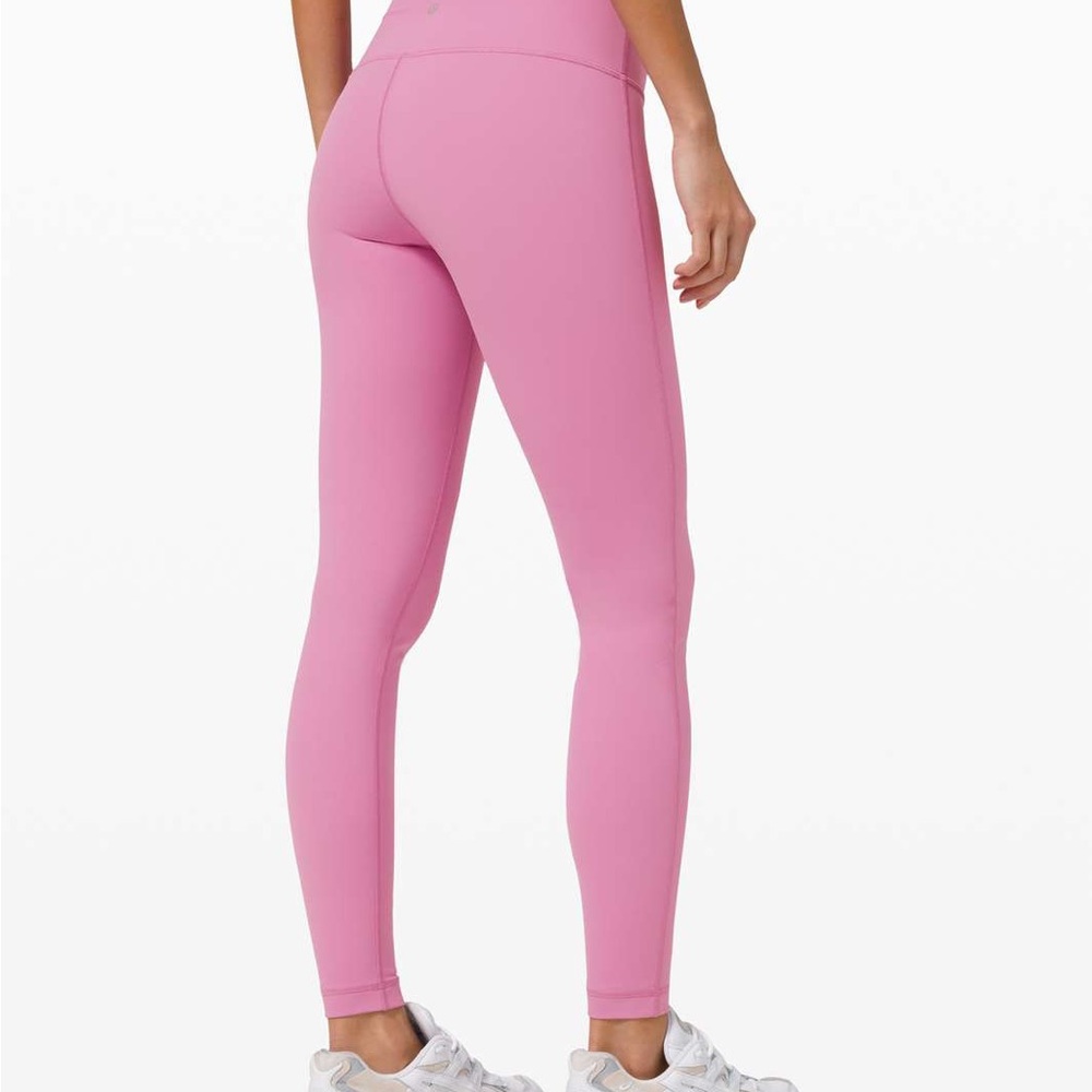 LULULEMON MAGENTA GLOW WUNDER UNDER HIGH RISE TIGHT 28” *FULL-ON LUXTREME